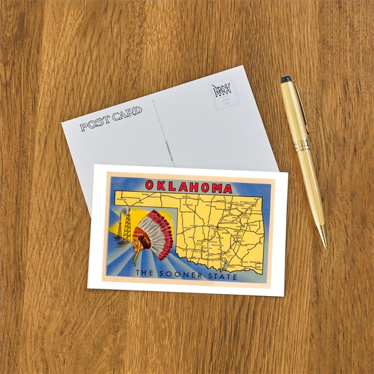 Postcard OK-41