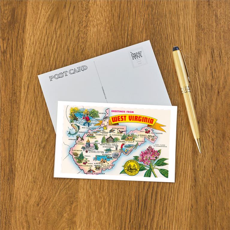 Postcard WV-123