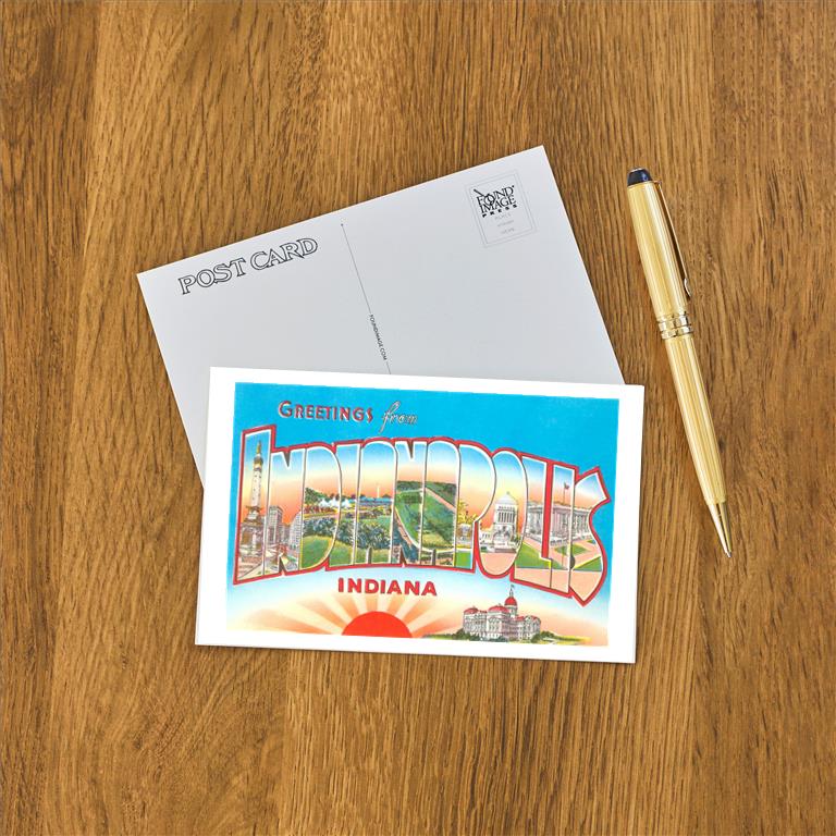 Postcard IN-255