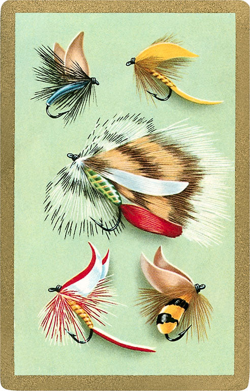 Fly Fishing Lures Vintage Image, Fishing & Hunting FS-137 – Found Image  Press Inc.